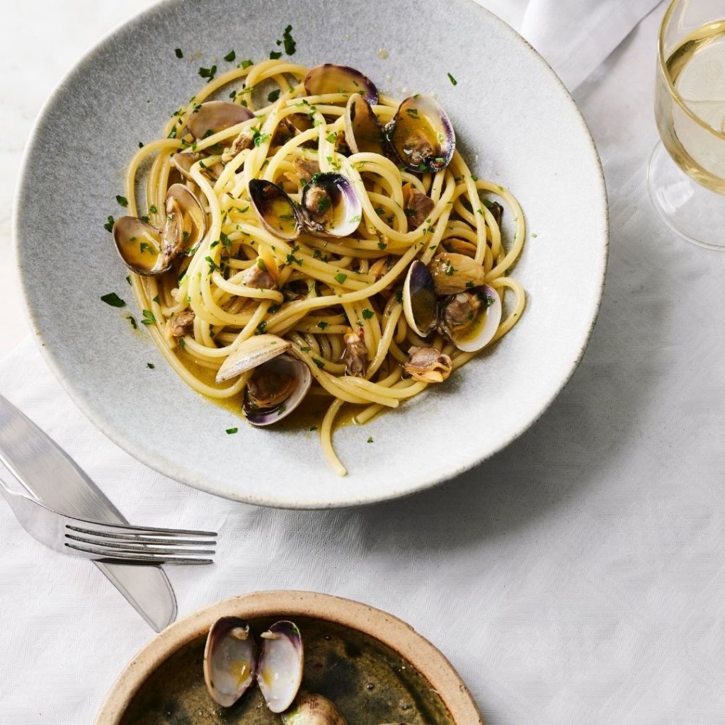 Spaghetti met vongole