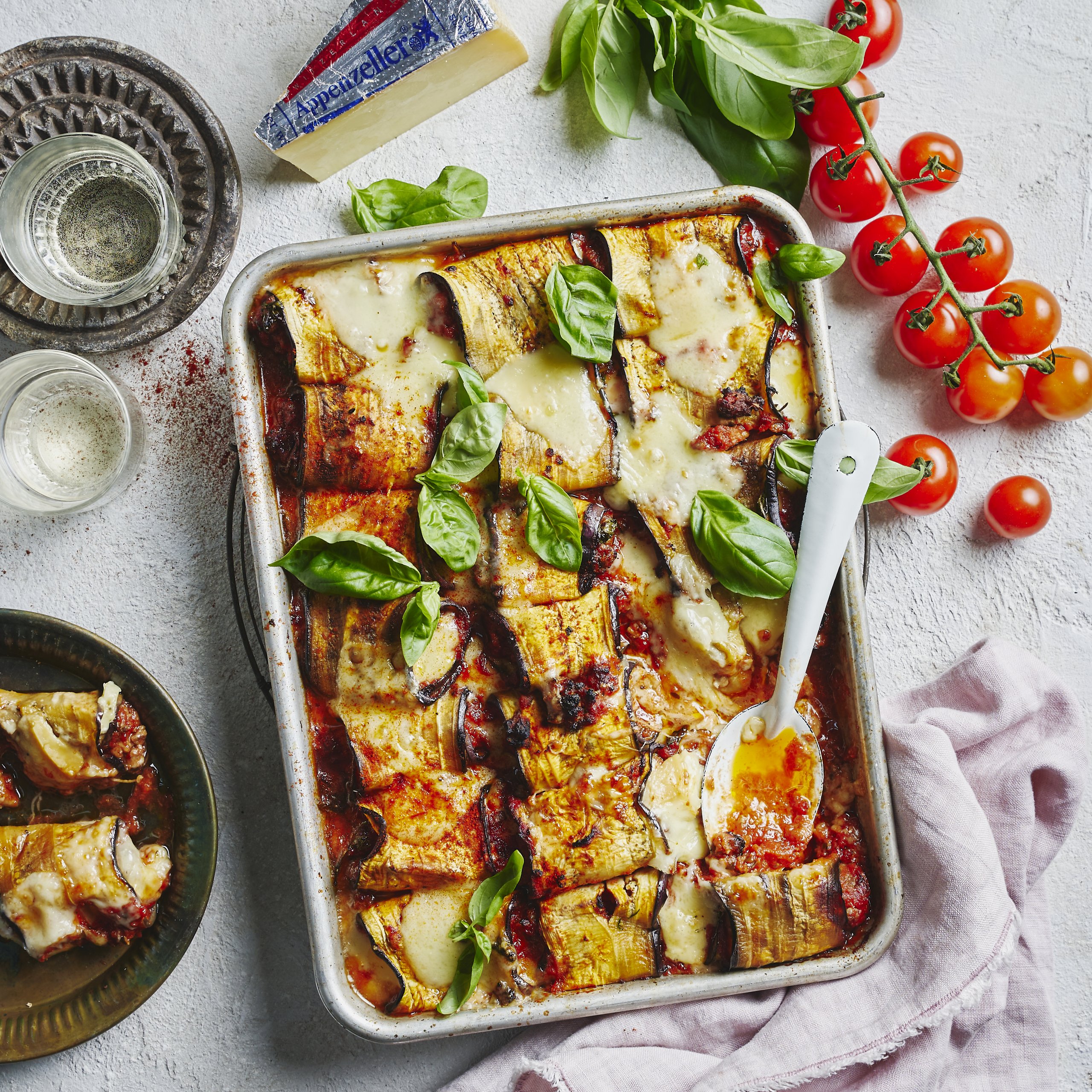 Aubergine involtini