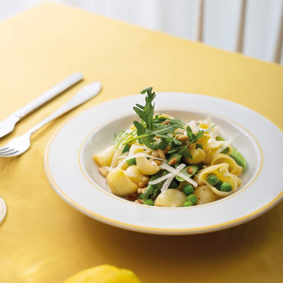 Romige citroenpasta