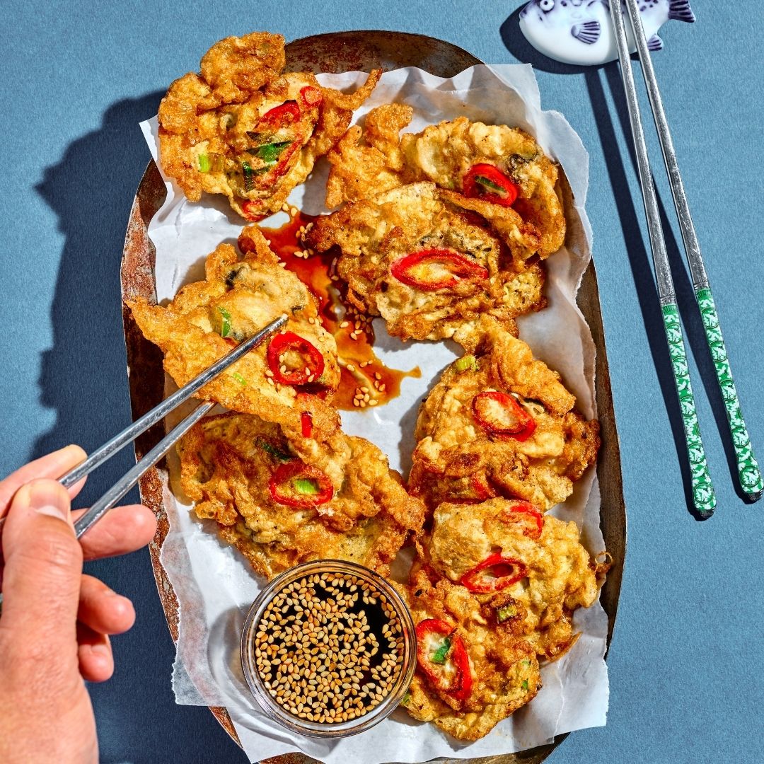 Oesters in een ei-jasje