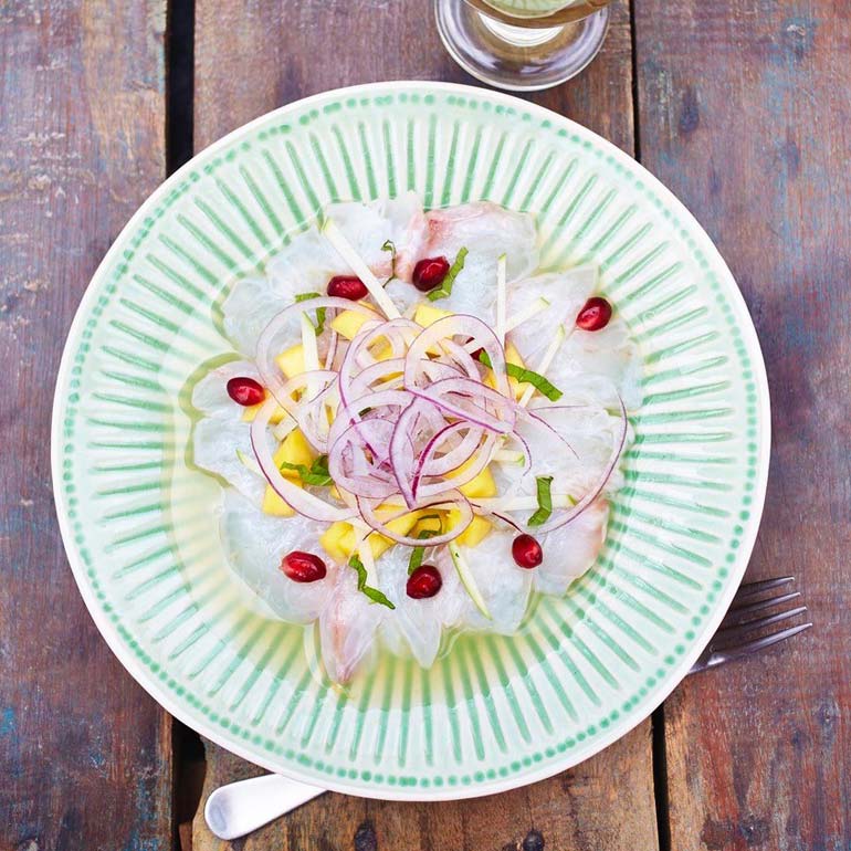 Ceviche van zeebaars