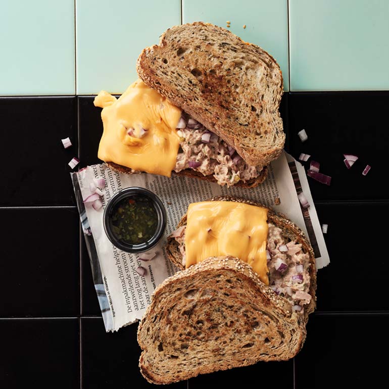 Tosti tuna melt
