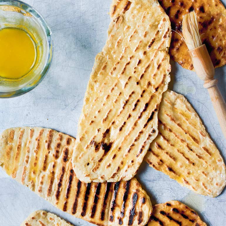 Platbrood van boekweit