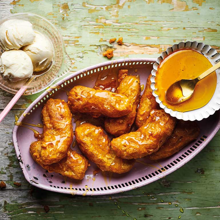Bananenbeignets
