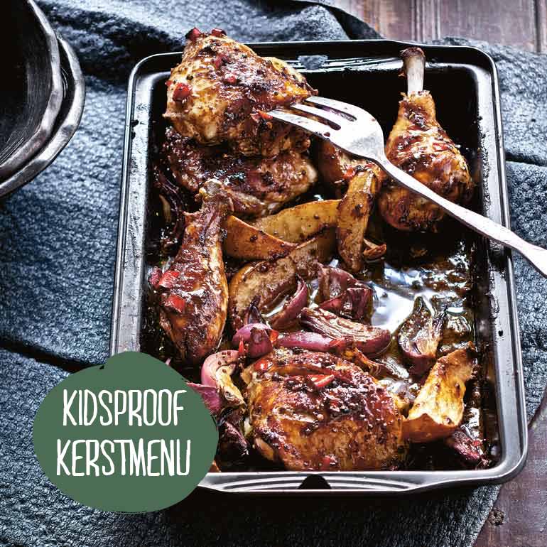 Kidsproof kerstmenu