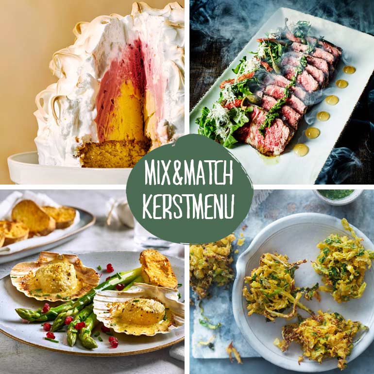 Mix en match je ideale kerstmenu
