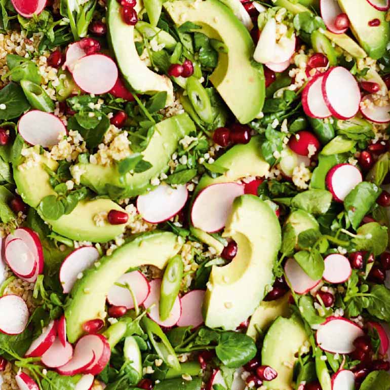 Regenboog tabouleh