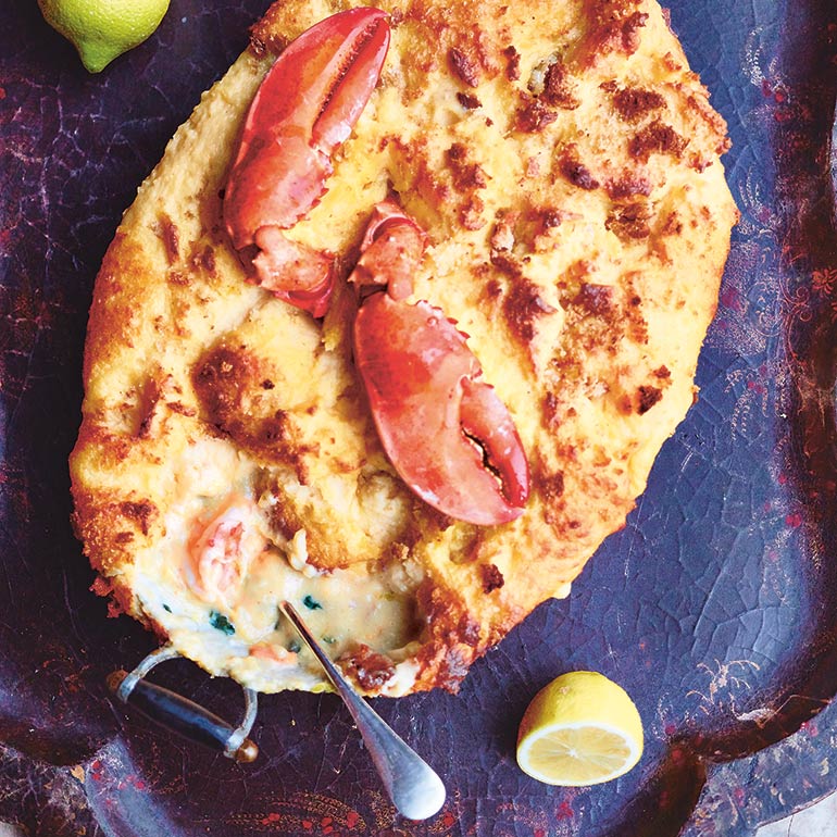 Vispastei van luxe vis & proseccosaus