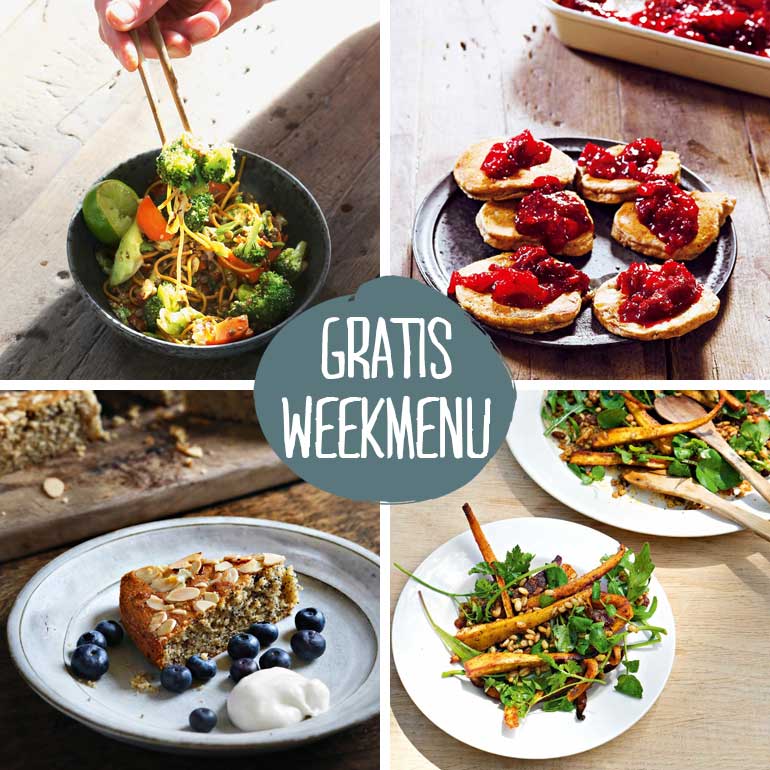 Gratis weekmenu: Eten als de beste