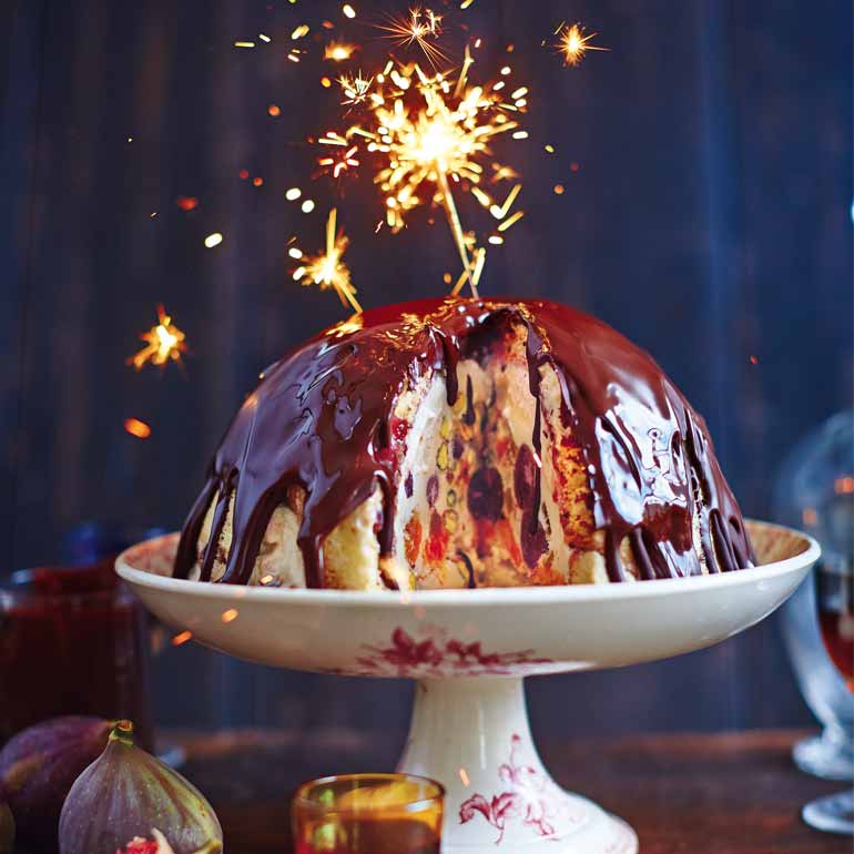 Winterbombe met chocola