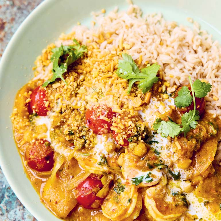 Easy garnalencurry