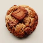 Cookie met speculaas en chocolade