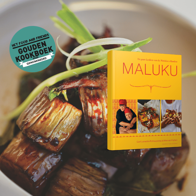 Terong blado – sticky aubergine met Thaise basilicum