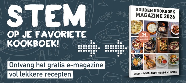 Stem op je favoriete kookboek! Ontvang het gratis e-magazine vol lekkere recepten