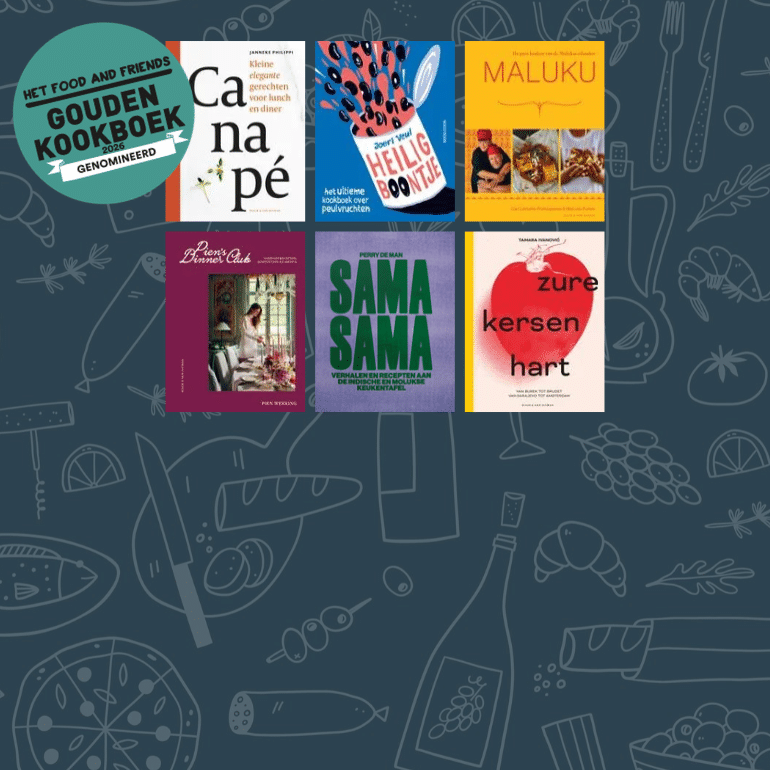 Wie wint het Food and Friends Gouden Kookboek 2026?